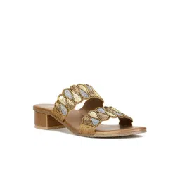 Bata Women's LOLA E 23 Brown Ethnic Sandals-picture-32