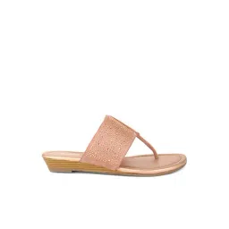Bata Women's Pink Thong Sandals-picture-24