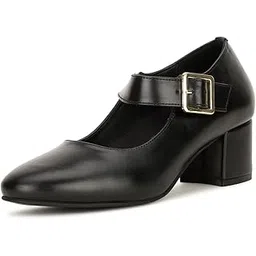 bata Womens Pump Shalita Pump E 23 in Black-picture-17