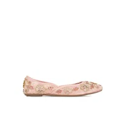 Bata Women's QUINN E 23 Pink Flat Ballets-picture-13