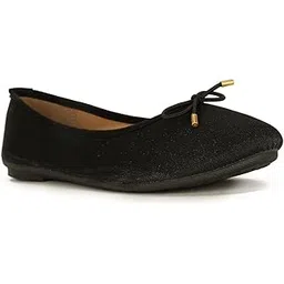 bata Womens Ratnalekha Ballerina Ballet Flat, (5516700), UK 7 Black, 7 UK-picture-19