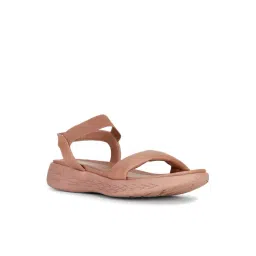 Bata Women's Rogelio Pink Ankle Strap Wedges-picture-42