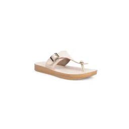Bata Womens Stylish and Comfortable Thong Sandals - Off White-picture-25