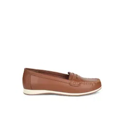 Bata Women's Tan Loafers-picture-45