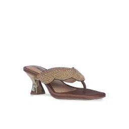Bata Women's TARA Brown Thong Sandals-picture-15