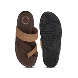 bata BataMensVOLDER Toe RINGSandals,Tan, image 4