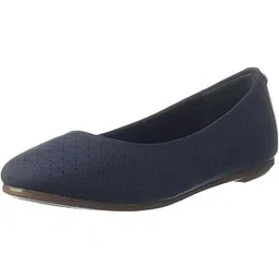 bata comfit Bata Women Rio Ballerinas, Navy Blue, (5519054), UK 3-picture-14