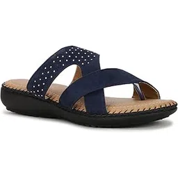 bata comfit Bata Womens Becca Mule Sandals, (5719734), 5 Blue-picture-21