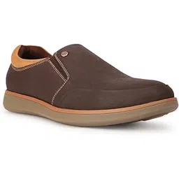 bata comfit Mens Keith Slipon Brown Casual Shoes-picture-21