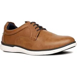 bata comfit Mens Kevin Laceup Sneakers, Tan,-picture-32