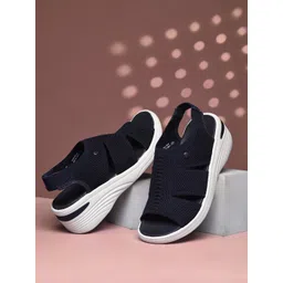 Bata comfit Women Open Toe Wedge Heels-picture-22