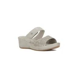 Bata Comfit Women Slip-On Wedges Grey-image-37