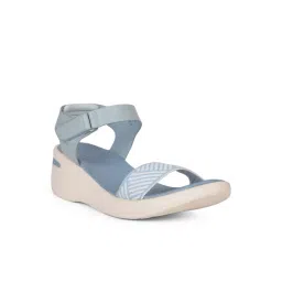 Bata Comfit Women's Blue Ankle Strap Sandals-image-48