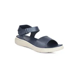 Bata Comfit Womens Navy Blue Comfit Ankle Strap Platform Sandals-picture-18
