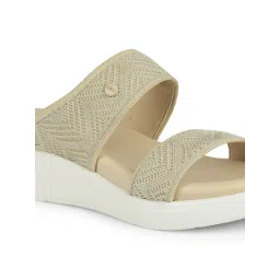 Bata Comfit Women's Platform Sandals-Beige image 5