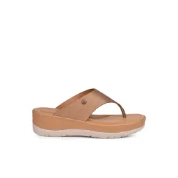 Bata Comfit Women's Tan Casual Sandals-picture-11