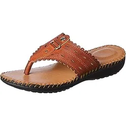 bata comfit WomenSOLITAIRE THONG ESlipper UK 5 Color Brown (5713089)-picture-17