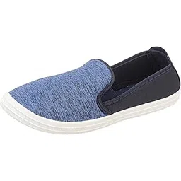 Slipon Sophia Navy Casual Slipon Round Toe Ballerina Shoes Flat & Low HH 0-25 MM for Women-image-23