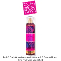 bath & body works Bahamas Passionfruit & Banana Flower Fine Fragrance Mist 236ml Body Mist-For Women-picture-18