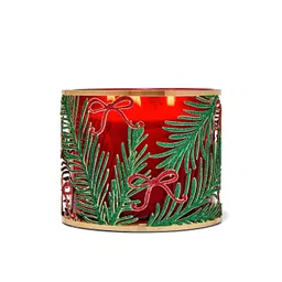 Bath & Body Works Garland Bows 3-Wick Candle Holder-picture-20