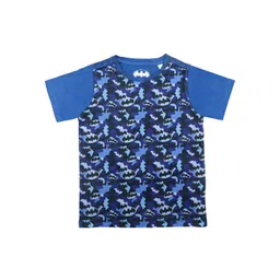 Batman Boys Blue Printed Round Neck T-shirt-picture-19