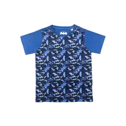 Batman Boys Blue Printed Round Neck T-shirt-picture-15