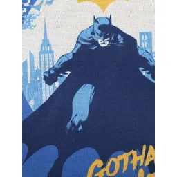 Batman Boys Blue Printed Round Neck T-shirt image 2