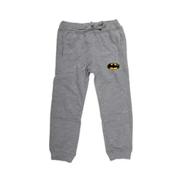 Batman Grey Melange Kids Joggers-picture-19