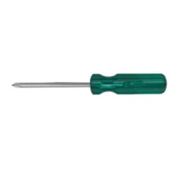 Baum 6mm Magnetic Phillip Tip Screwdriver with Transparent Green Acetate Handle, Art-316, Blade Length: 100mm (Pack of 12)-picture-43