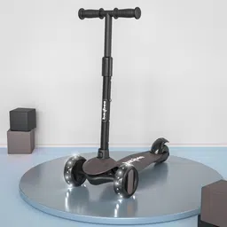 baybee 3Wheel Kids Kick-On Skate Baby Runner Scooter for Kids 4 Level Height Adjustable-picture-14