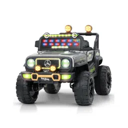 Baybee 4×4 Wrangler Battery Operated Jeep for Kids, Ride on Toy Kid Car with RGB Windshield Light & Music | Electric Jeep Battery Cars | Baby Big Car for Kids (Grey)-picture-10