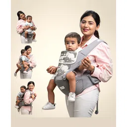 BAYBEE Ergonest 6 in 1 Hip Seat Baby Carrier for New Born | Baby Carrier for 0 to 3 Years Baby with Lumbar Support & Storage Pockets | Ergonomic Sling Carry Bags Heavy Duty Safety Buckle,Seat Cushion-picture-10