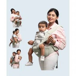 BAYBEE Ergonest 6 in 1 Hip Seat Baby Carrier for New Born | Baby Carrier for 0 to 3 Years Baby with Lumbar Support & Storage Pockets | Ergonomic Sling Carry Bags Heavy Duty Safety Buckle,Seat Cushion-picture-12