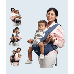 BAYBEE Ergonest 6 in 1 Hip Seat Baby Carrier for New Born | Baby Carrier for 0 to 3 Years Baby with Lumbar Support & Storage Pockets | Ergonomic Sling Carry Bags Heavy Duty Safety Buckle,Seat Cushion image 1