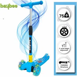 baybee Flash 3 Wheel Folding Kick Kids Scooter Tricycle Kids Scooter-picture-10