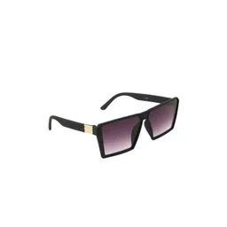 BAYBERRY Unisex Black Lens & Black Square Sunglasses with-picture-32