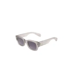 BAYBERRY Unisex Black Lens & Silver-Toned Square Sunglasses with-picture-18