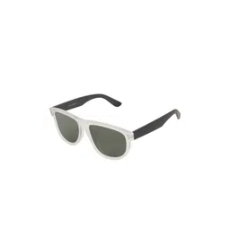 BAYBERRY Unisex Black Lens & White Square Sunglasses with-picture-11