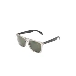 BAYBERRY Unisex Black Lens & White Square Sunglasses with-picture-10
