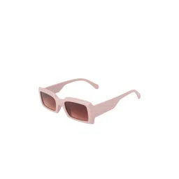 BAYBERRY Unisex Brown Lens & Pink Rectangle Sunglasses with-picture-31