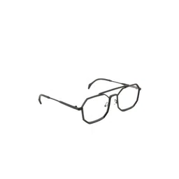 BAYBERRY Unisex Clear Lens & Black Square Sunglasses with-picture-15