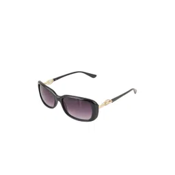 BAYBERRY Unisex Purple Lens & Black Rectangle Sunglasses with-picture-11