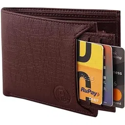 B_B Enterprise Men's Wallet Roy 23 ATM Brown-picture-18