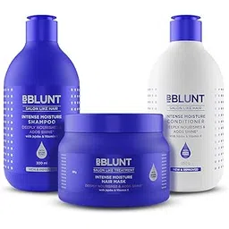 BBlunt Intense Moisture Shampoo 300ml + Intense Moisture Hair Mask 250g + Intense Moisture Conditioner 250g-picture-47
