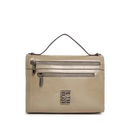 BCBG Beige Logo Handbag-picture-40