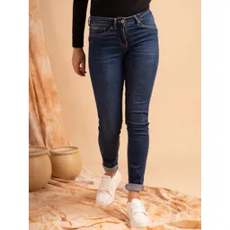 B.Copenhagen Women Blue Tapered Fit Jeans-picture-20