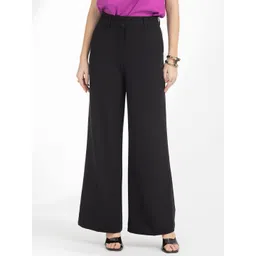 B.Copenhagen Women Mid-Rise Loose Fit Trousers-picture-12