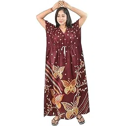 bdrox Pure Cotton Full Length Kaftan Nighty-picture-51
