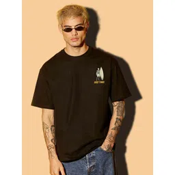 BDSQUARE Men Printed Applique T-shirt-picture-29