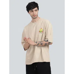 BDSQUARE Men Printed Applique T-shirt-picture-10